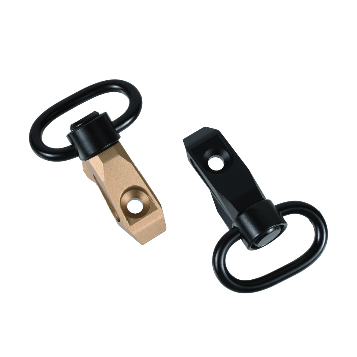 Hebilla giratoria de eslinga SI QD de Metal táctico rápido, montaje de Base de eslinga Vertical, riel Mlok Keymod de 20mm, botones de presión de Metal con logotipo - imagen 5