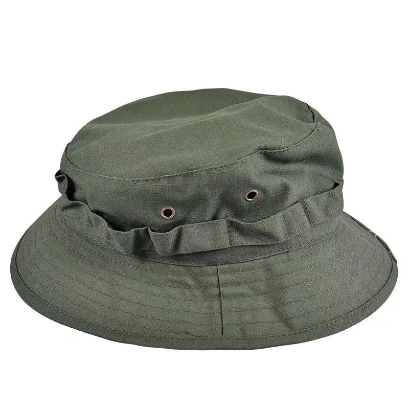 Gorra de camuflaje táctico para hombre y mujer, gorro militar para deportes al aire libre, sol, Bonnie, cubo, pesca, senderismo, caza, escalada - imagen 3