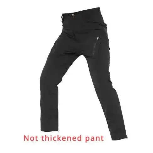 Thin Black Pants 