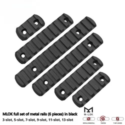 Riel táctico modular Mlok MOE Keymod – soporte guardamanos 20mm