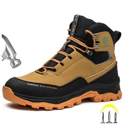 Botas de seguridad punta acero antiperforación invierno