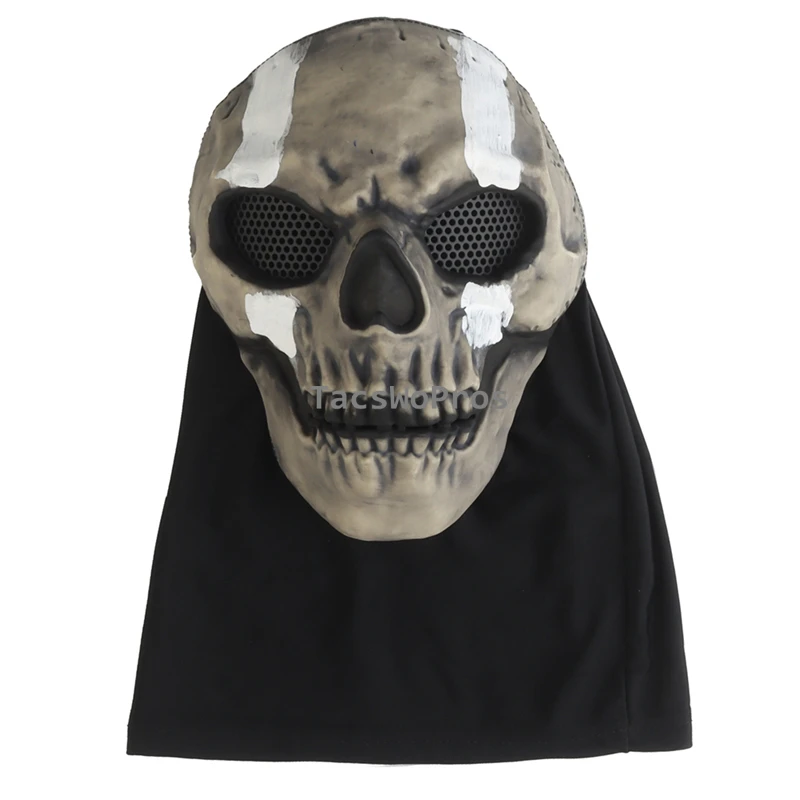 Pasamontañas Airsoft, casco táctico, máscara de seguridad, protección facial completa, bufandas para caza y senderismo, gorra de juego de guerra CS, pasamontañas - imagen 2