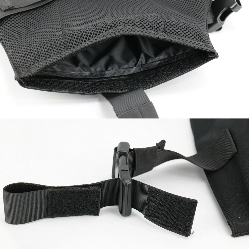 Protectores tácticos de pierna a prueba de balas de alta resistencia: cobertura extendida, IIIA UHMWPE - imagen 5