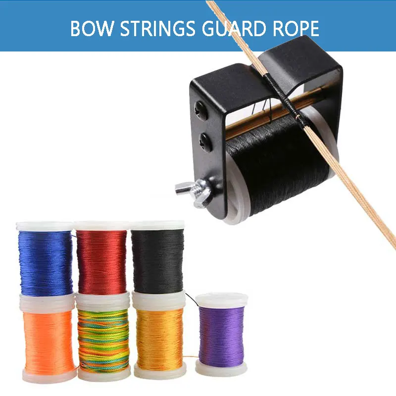 Material de cuerda de arco, herramienta de servicio de cuerda de arco, protector de cuerda de arco, línea de fabricación de arco, arco compuesto recurvo de 8 colores - imagen 3
