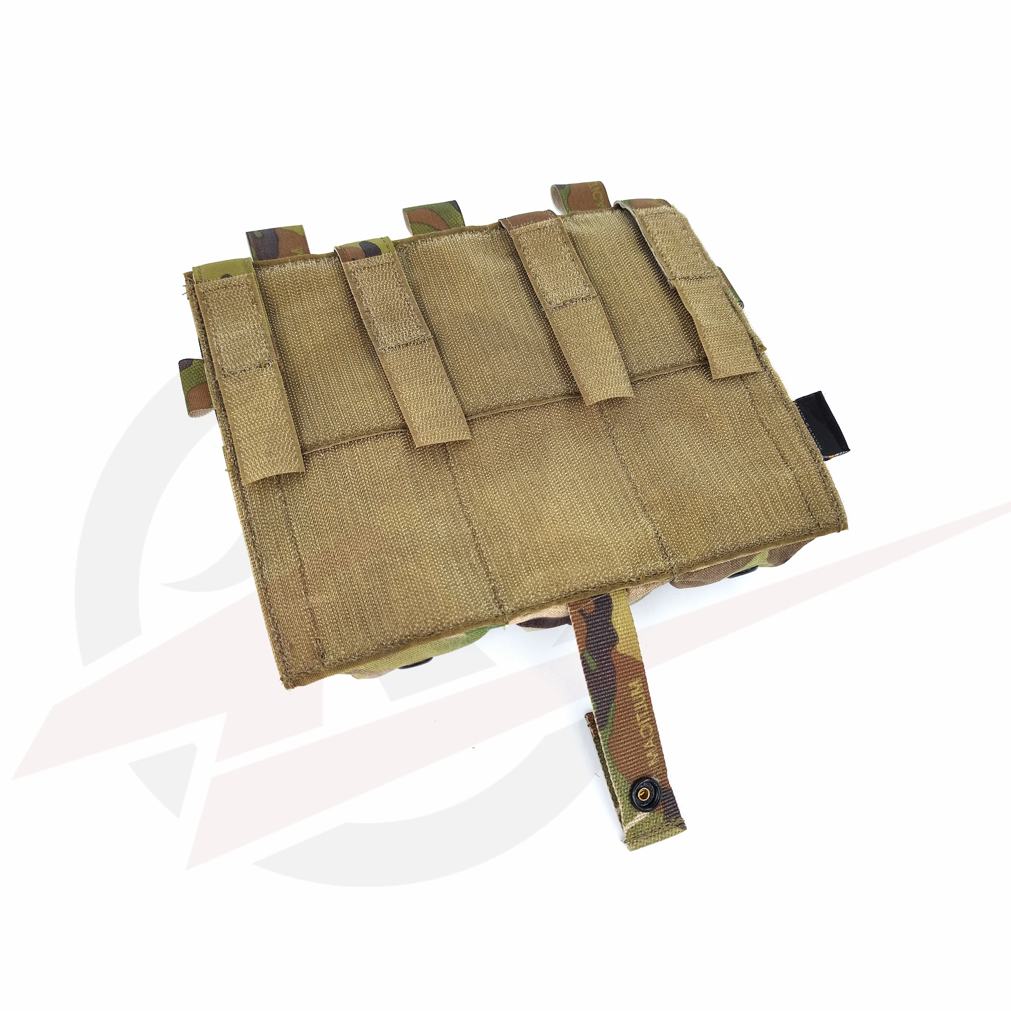 Bolsa táctica M4 Triple para revistas, bolsa Molle Mag para Airsoft, equipo CP AVS JPC, chaleco, bolsa de expansión del Panel frontal - imagen 5