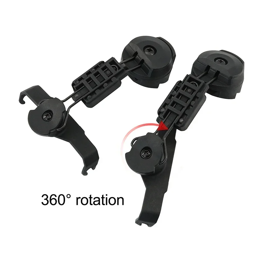 Sordn soporte de auriculares tácticos, adaptador de riel de arco bidireccional para auriculares de Tiro Táctico MSA SORDIN, orejeras electrónicas de caza - imagen 3