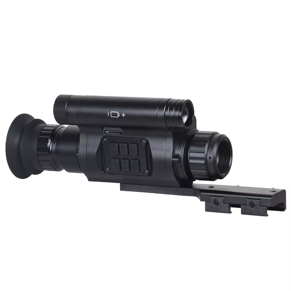 Mira visión nocturna 850nm – Monocular infrarrojo caza grabación HD - imagen 3