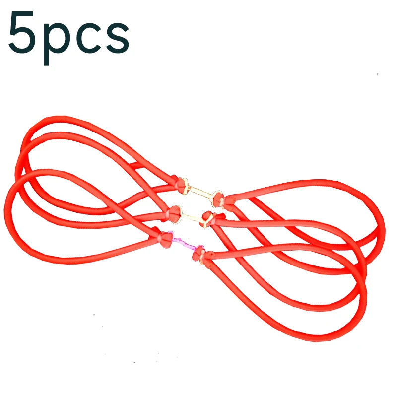 5pcs red color