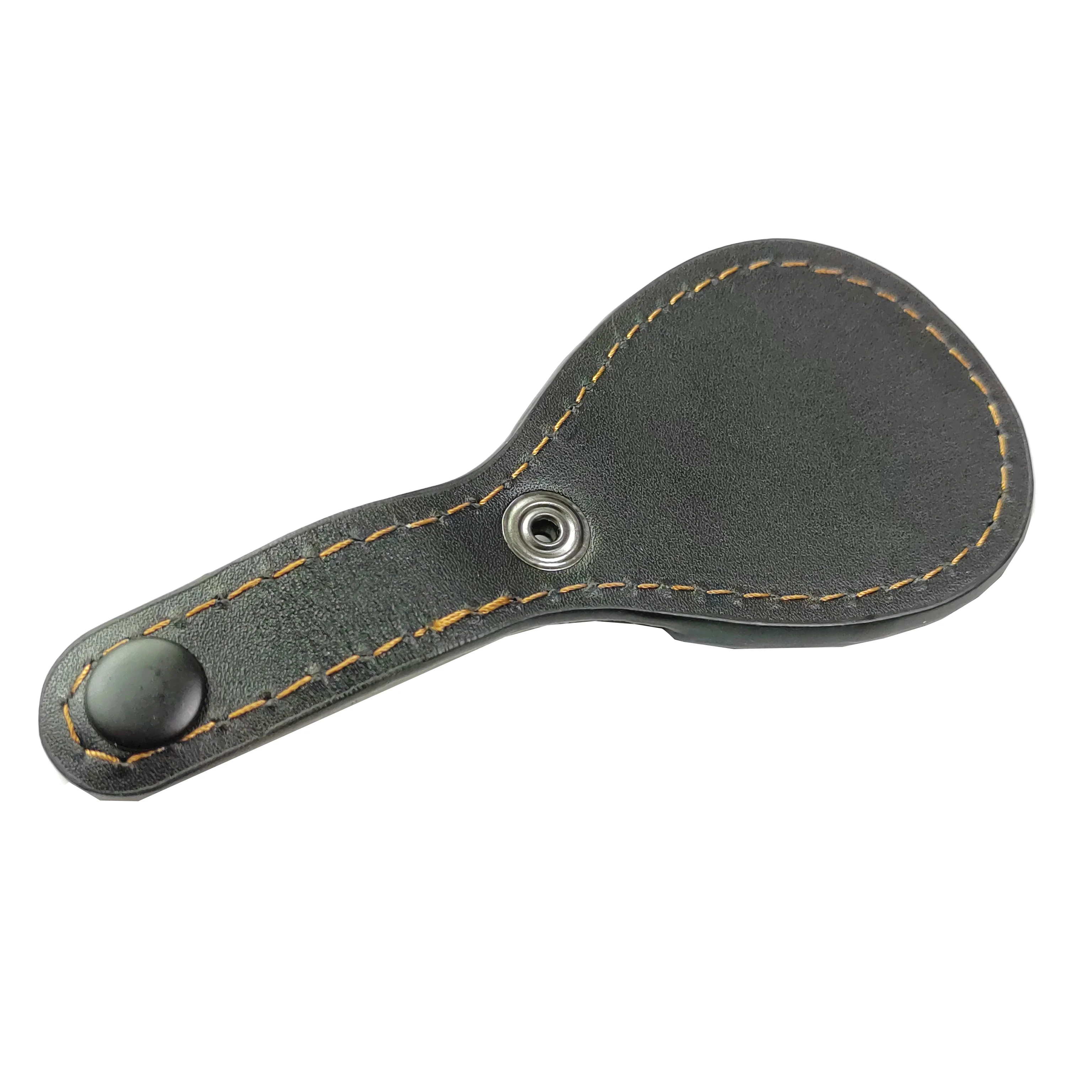 Almohadilla táctica de cuero marrón para Rifle, Protector de zapatos para caza, tiro al aire libre, herramienta de trampa de descanso, envío directo - imagen 5