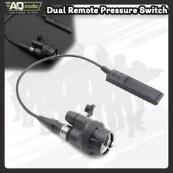 Interruptor de presión táctico remoto dual para linternas M300 M600