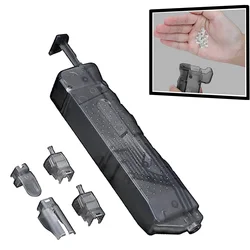 Cargador rápido airsoft 250 bolas – 4 adaptadores incluidos
