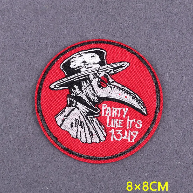 Parche bordado gótico para ropa, parches termoadhesivos para ropa, parche Sexy DIY, parches para planchar, insignias en decoración de mochila - imagen 2