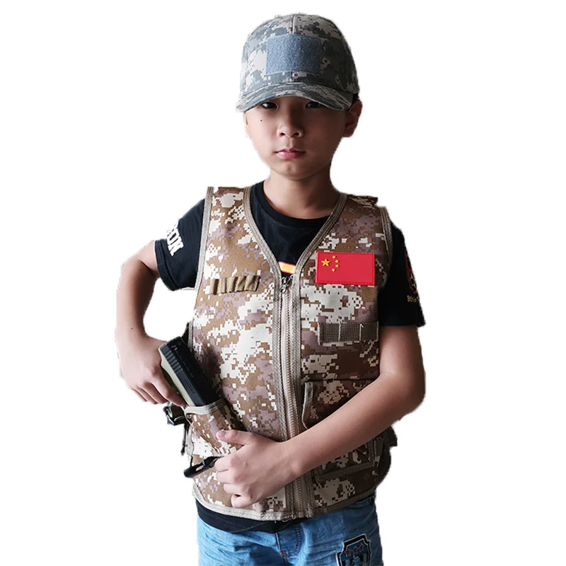Gorra militar táctica para niños de 8 a 14 años, gorras militares a rayas para deportes al aire libre, gorra de camuflaje, gorra de béisbol para senderismo Airsoft