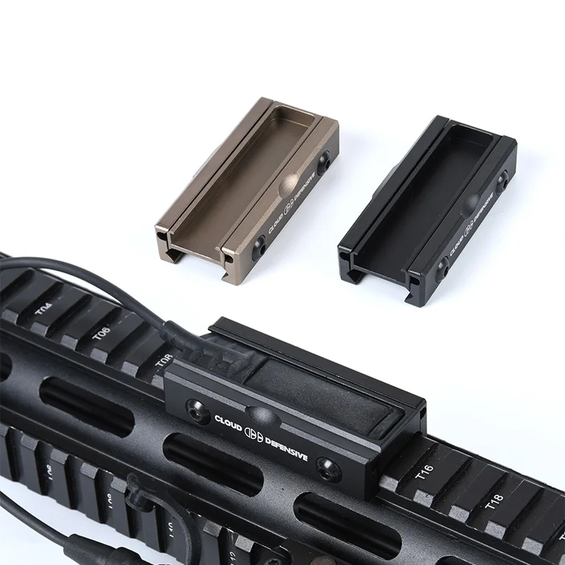 WADSN M600 M300 Airsoft Weapon ST07 interruptor de almohadilla de presión, linterna de luz Scout, Mlok Keymod, accesorios de montaje de riel Picatinny - imagen 4