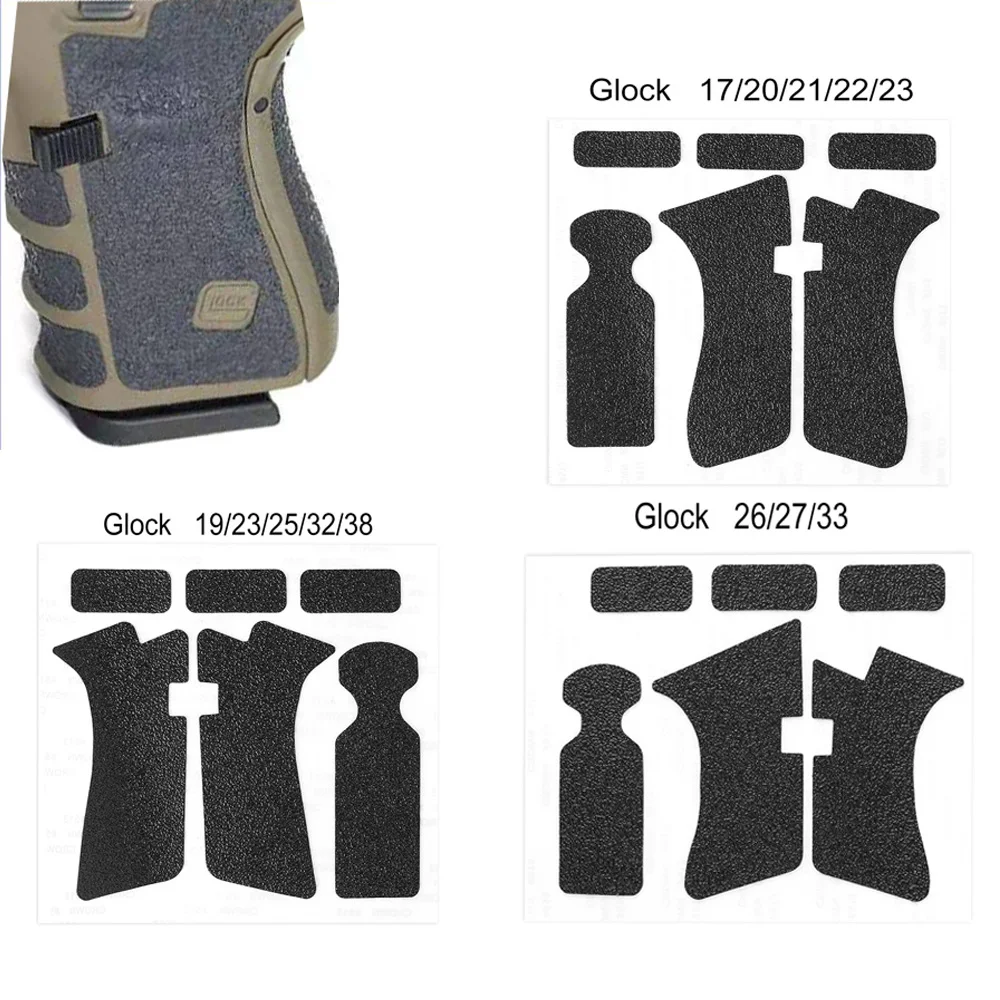 Cinta envolvente de goma antideslizante para Glock 17/19/20/21/23/25/26/27/32/33/38