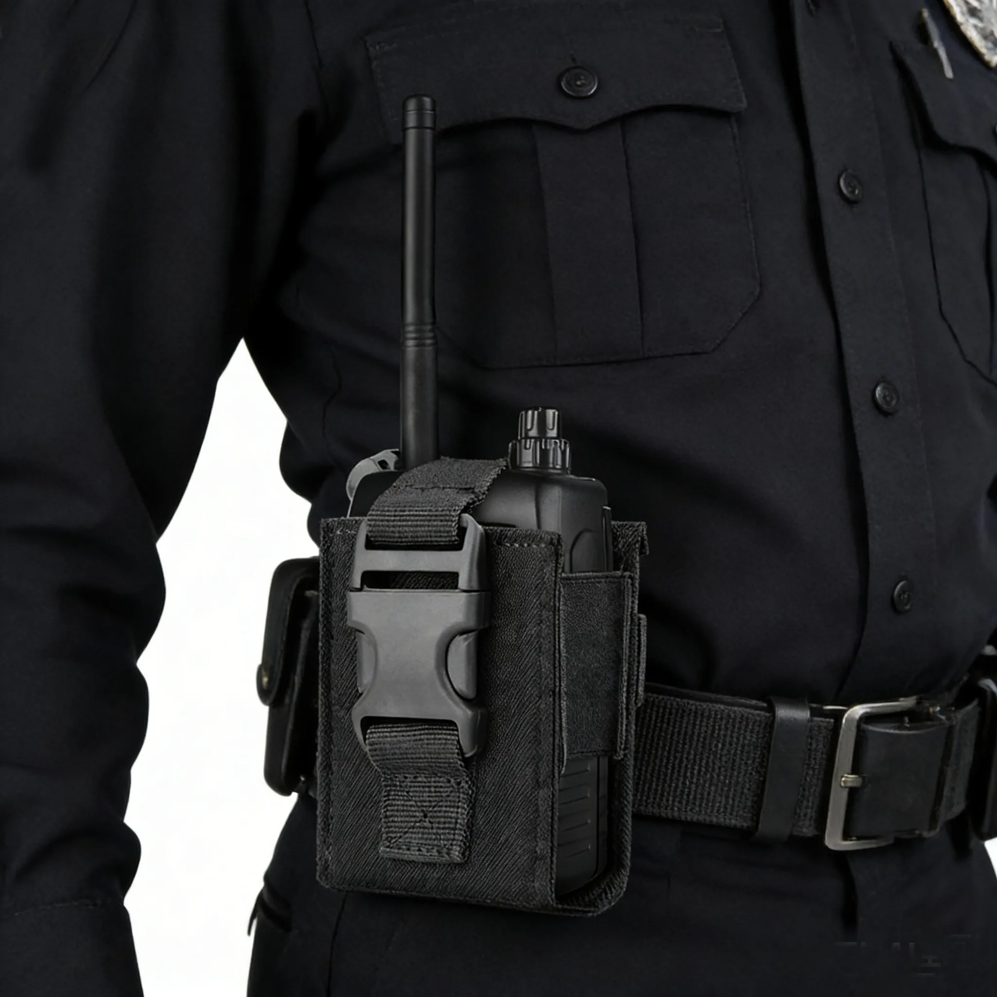 Funda Táctica para Walkie Talkie, Bolsa de Radio Oxford Molle, Soporte de Bolsillo, Bolsa de Cintura Deportiva para Exteriores, Funda para Interfono - imagen 4
