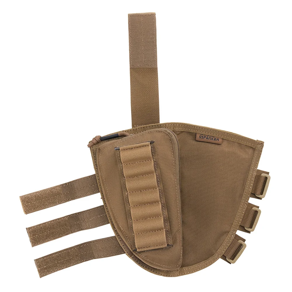 Bolsa de cartucho de apoyo de culata de Airsoft ajustable, soporte de carcasa para Rifle de Paintball táctico, funda cartuchera para caza - imagen 4