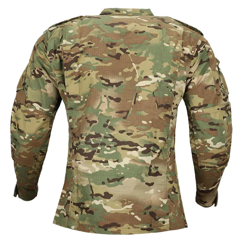 MGFLASHFORCE uniforme de camuflaje Airsoft para hombre, traje táctico de combate, chaquetas de entrenamiento, pantalones, ropa de caza al aire libre - imagen 4