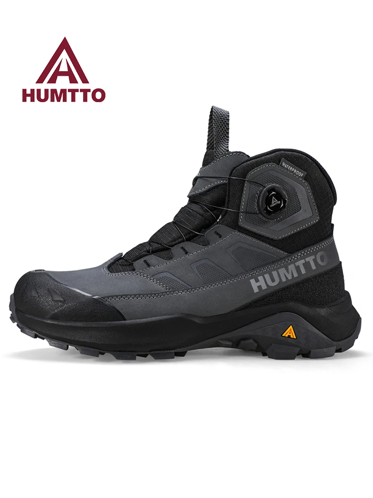 HUMTTO-zapatos de senderismo para hombre, botas de caza para exteriores, impermeables, para viajes, escalada, montaña, caminar, zapatillas de deporte para mujer - imagen 5