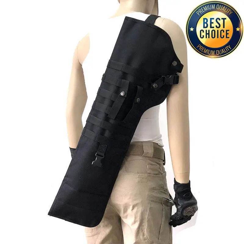 Funda táctica para Rifle y escopeta, funda M4 AK, armas de nailon Molle, soporte para caza Airsoft, Paintball, mochila táctica para pistola al aire libre - imagen 3