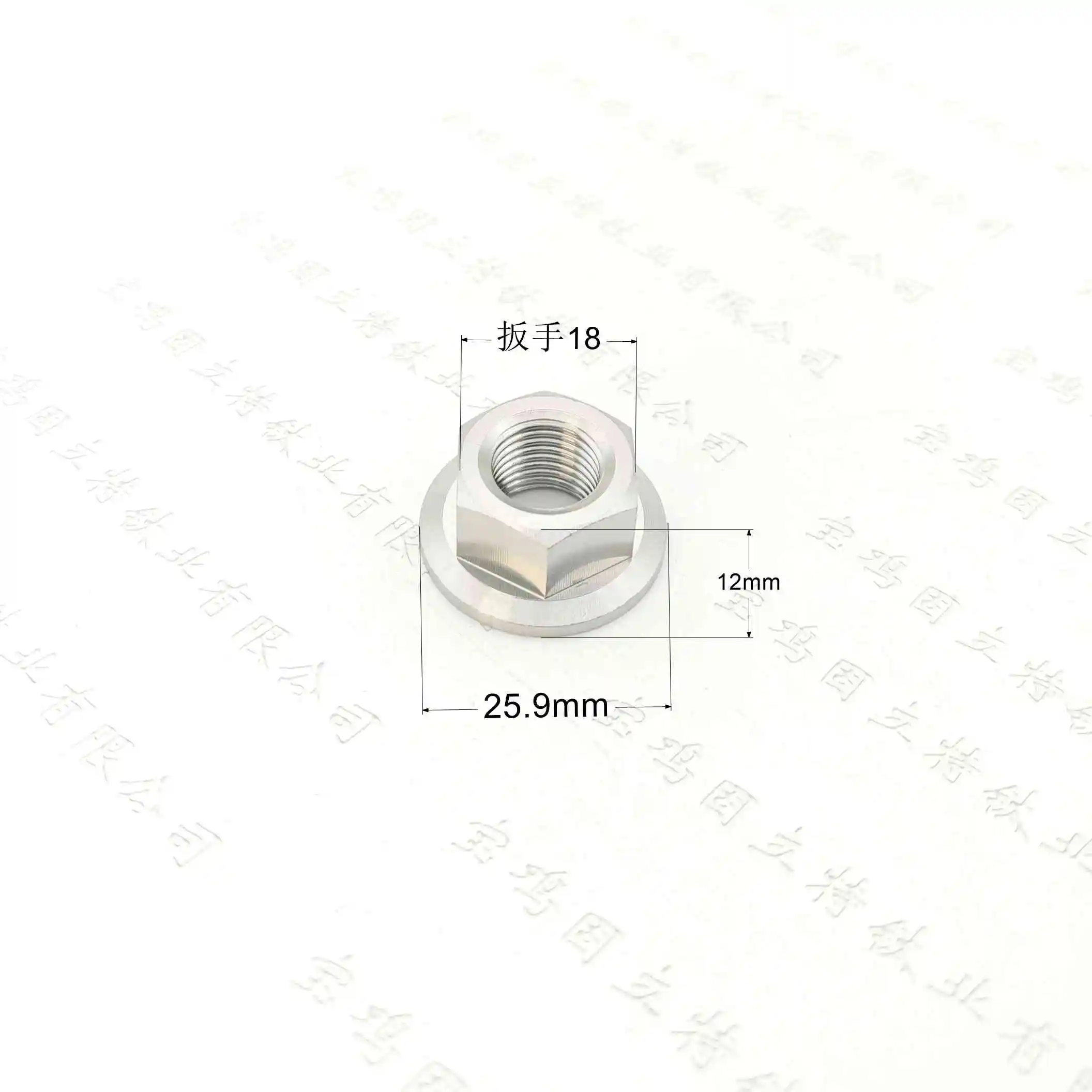 1 * aleación de titanio para motocicleta M12 * 200mm-400mm pernos tornillos cabeza de brida hueca, personalizable - imagen 5