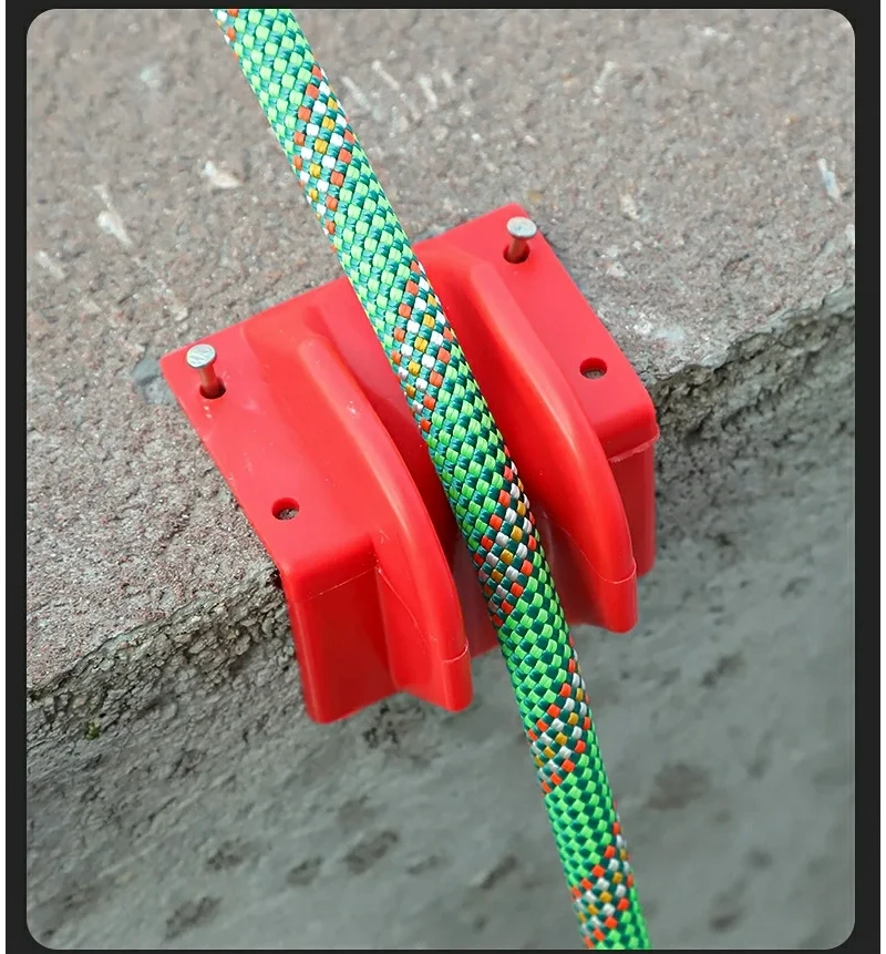 Protector de esquina de nailon para trabajos aéreos al aire libre, cuerda de ángulo recto, antiabrasión, 10 piezas - imagen 3