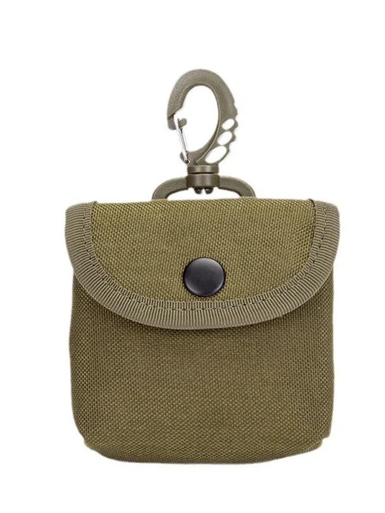 Bolsa para llaves de recreación al aire libre, bolsa para cambiar auriculares, bolsa táctica para sistema MOLLE - imagen 3