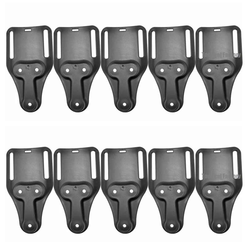 10 Uds. Funda táctica para pistola de paleta, cinturón con bucle de paleta, adaptador de plataforma para pistola GL 1911 P226, plataforma para cinturón - imagen 4