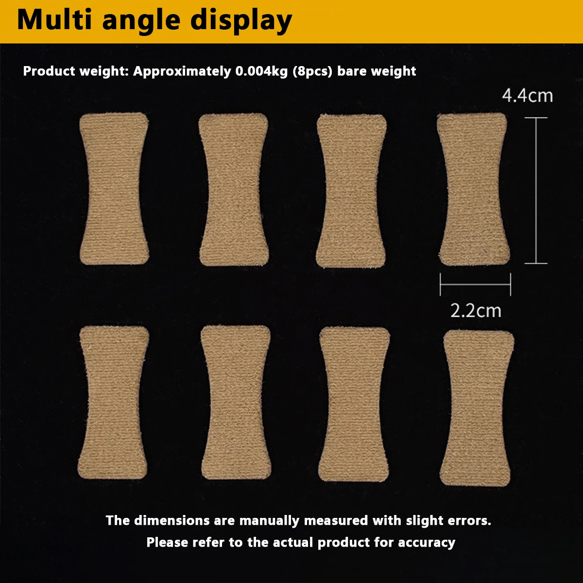 Kits tácticos de gestión de cables para casco, 8 Uds., cables de comunicación NVG, organizador recogido, correas de gancho y bucle, accesorios de caza Airsoft - imagen 5