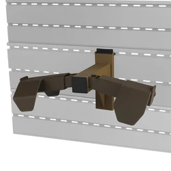 Portaplacas táctica: soporte de exhibición para armadura corporal