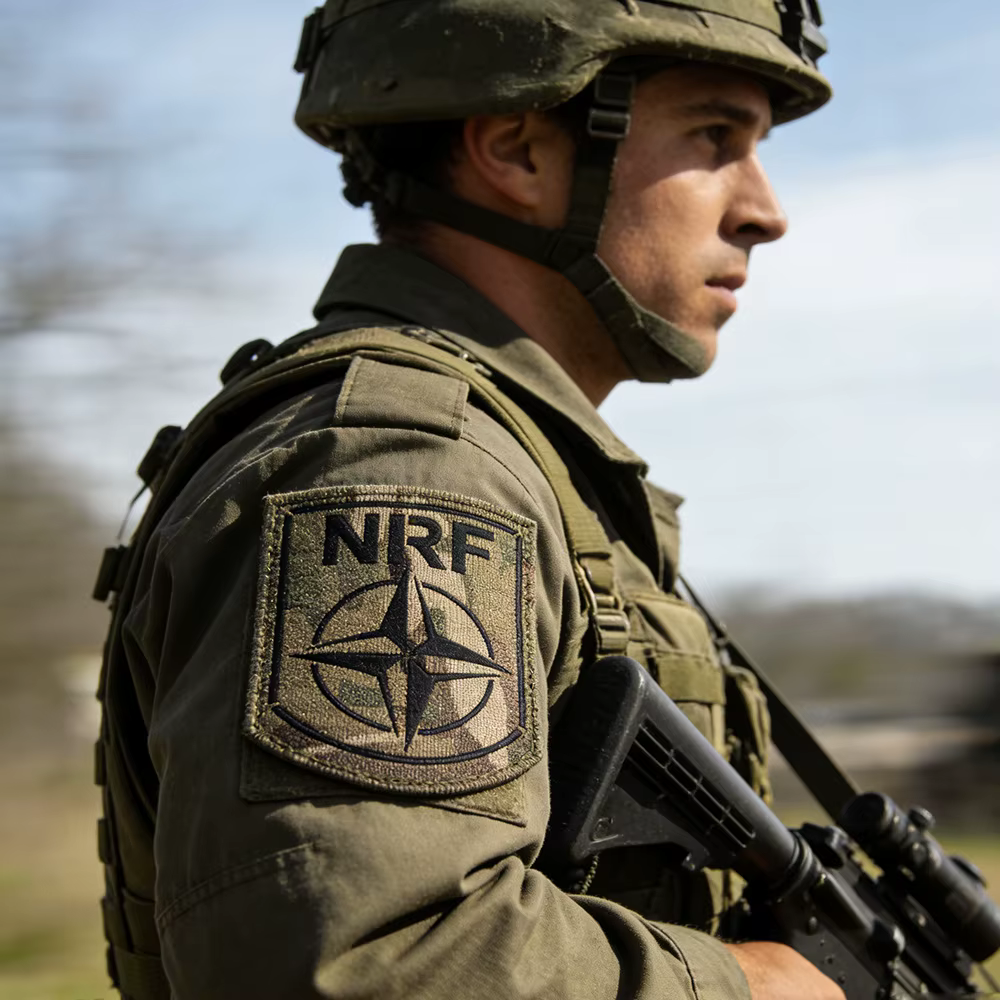 Parche táctico bordado OTAN para uniforme y mochila, insignia - imagen 4