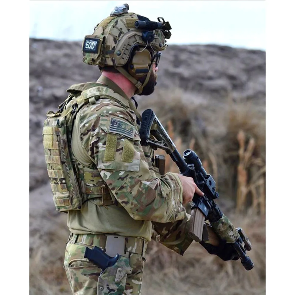 Chaleco táctico AVS / MBAV tipo H HARNESS, conjunto de bolsa de placa conectada, chaleco táctico - imagen 4