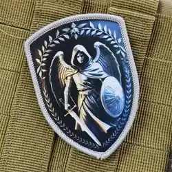 Parche táctico San Miguel Arcángel velcro – Insignia moral militar