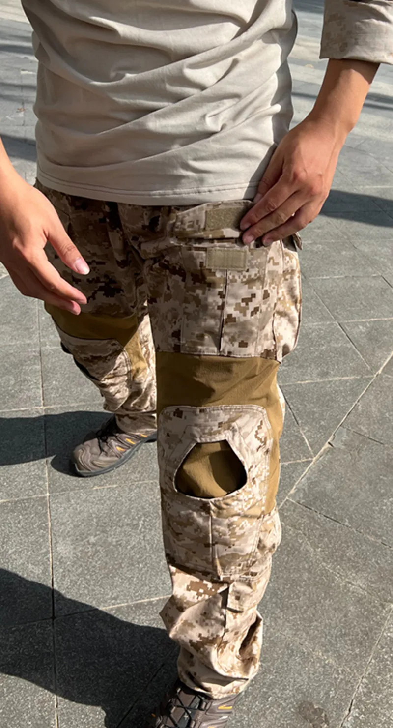 Pantalón de adiestramiento al aire libre G2 de algodón poliéster AOR1 - imagen 4