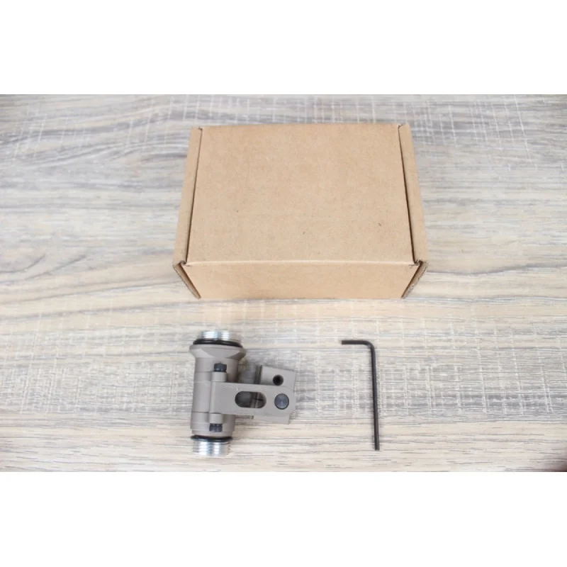 Soporte de linterna táctico m-ax Universal, estante giratorio de luz táctica hecho de aluminio espacial 6068 con tecnología CNC - imagen 5