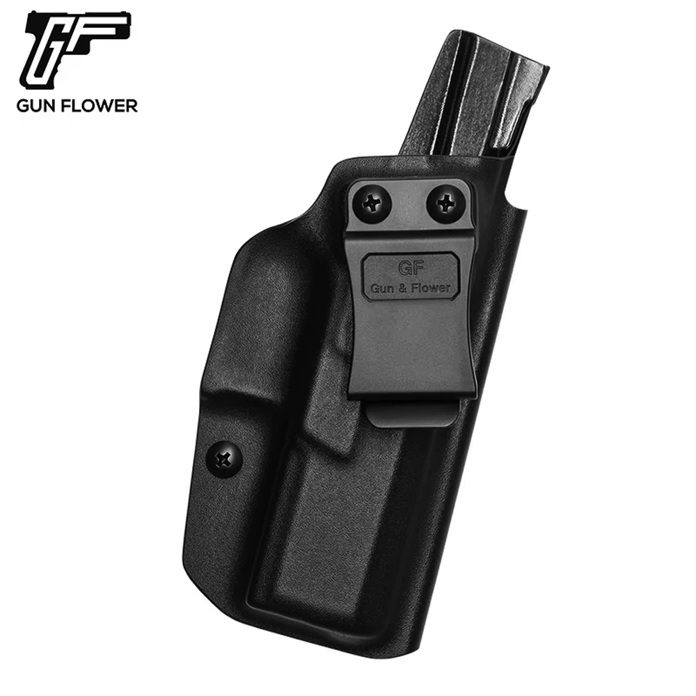 Funda CZ P10C Compatible con vistas, mano derecha, cinturilla interior, funda IWB Kydex compatible con accesorios de funda para bolsa CZ P10C - imagen 2
