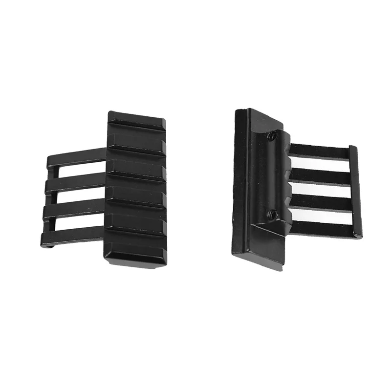 Soporte de riel de 45 grados con compensación óptica, con adaptador de riel lateral de 20mm, para montaje de linterna con alcance láser, caza, accesorios para pistola de juguete - imagen 5