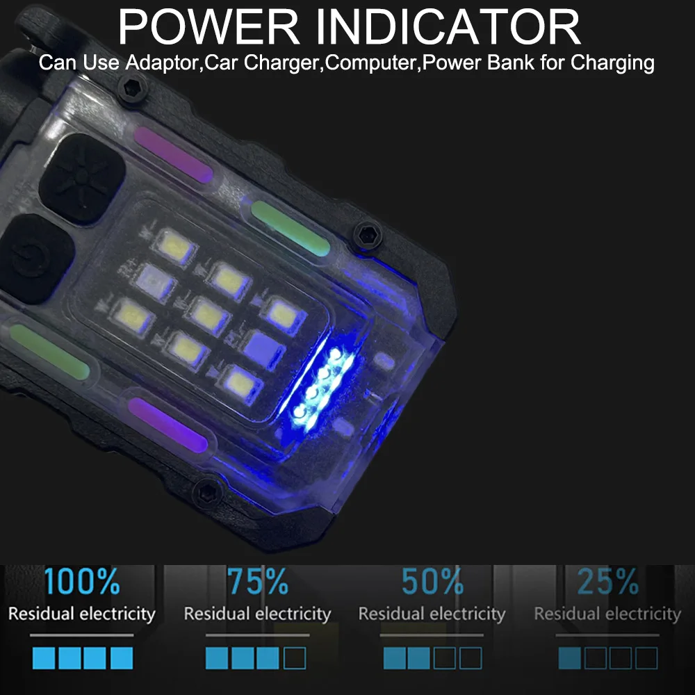 Casco de luz táctica con carga USB, señal de seguridad de supervivencia al aire libre, lámpara de Flash para casco FAST MICH, accesorios para casco Airsoft - imagen 4