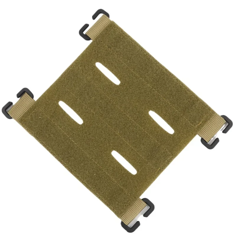 Parches Molle, accesorio, Panel de gancho y bucle, insignias DIY, soporte de exhibición de parches, bolsas, mochila, chaleco, convertidor, adaptador de cinta - imagen 4