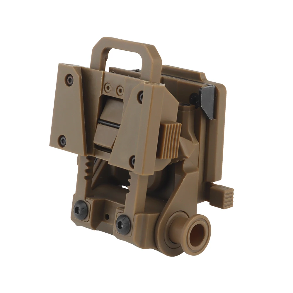 Soporte de montaje L4G24 NVG, soporte plegable para gafas de visión nocturna, soporte para casco, Stent, soporte para casco de nailon para PGPNVG18 PVS15 PVS18 - imagen 5