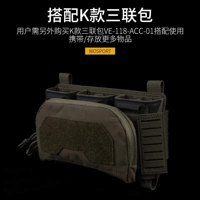 Bolsa administradora de capa exterior con triple bolsa tipo K - imagen 4