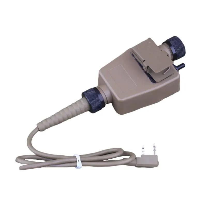 Emersongear para TEA PTT cable de interruptor de intercomunicación táctico para versión Kenwood interfaz de enchufe de carga de Radio Walkie Talkie caza - imagen 2