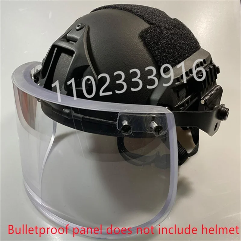 Visera de casco a prueba de balas, casco de Mickey, casco rápido, visera a prueba de balas, visera, sombreros, protección a prueba de explosiones - imagen 5