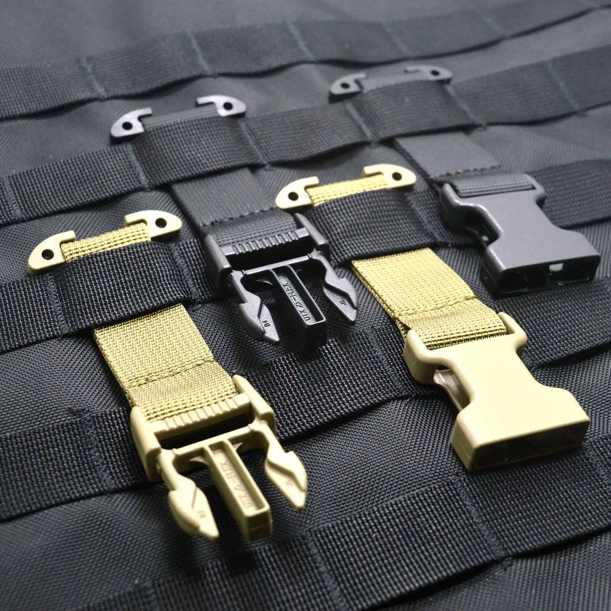 Hebilla de fijación Modular con ranura en T y cierre táctico Compatible con MOLLE/PALS - imagen 5