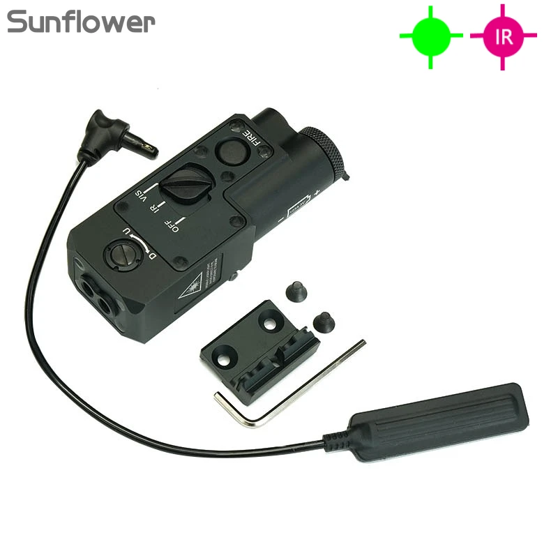 Sotac PERST láser IR verde metálico ajustable para AR15 - imagen 5