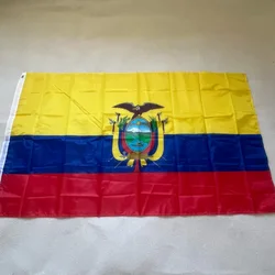 Bandera Ecuador polyester resistente exterior multiuso