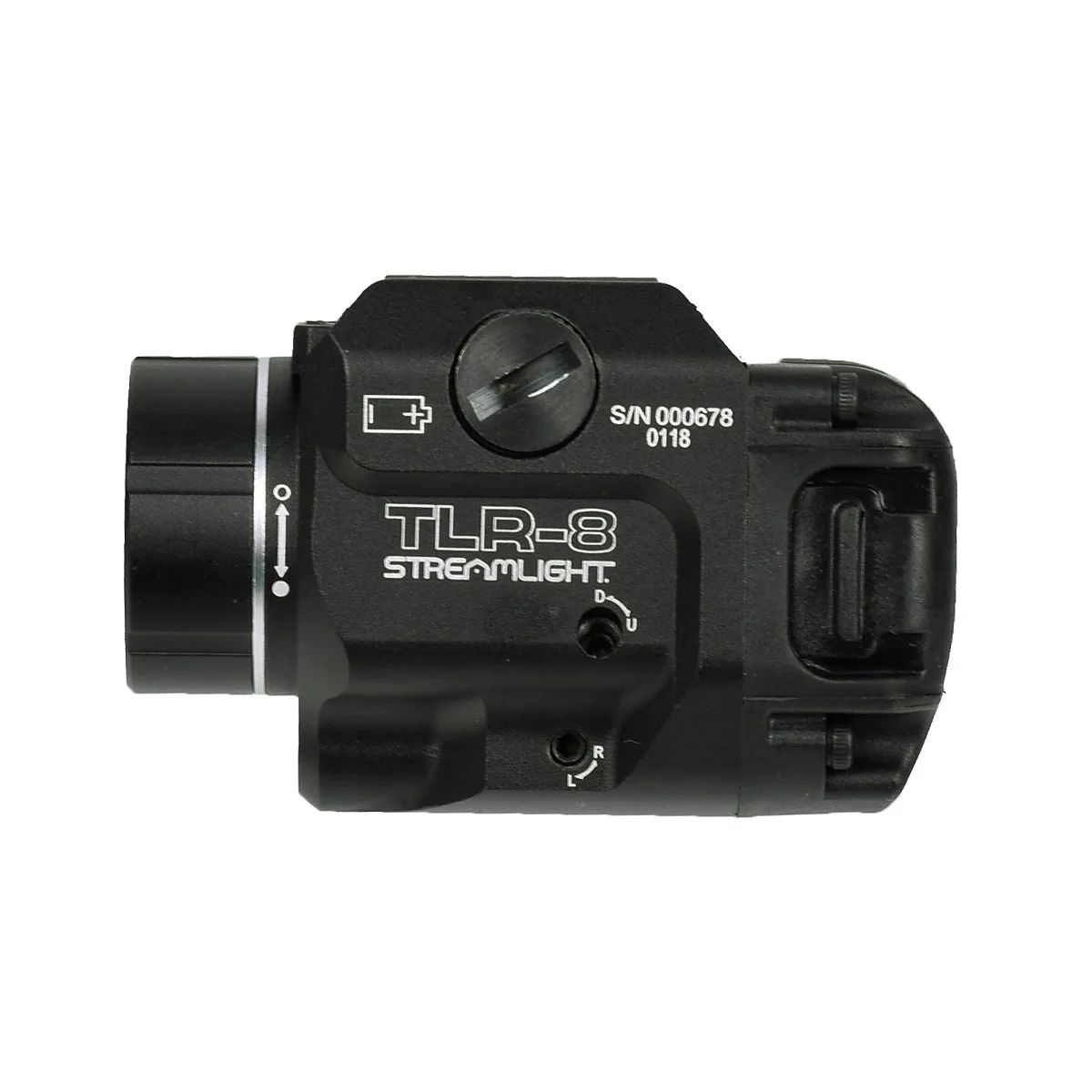 Luz táctica 1000 lúmenes TR-8 para Glock 17/19, Taurus, riel 20 mm - imagen 3