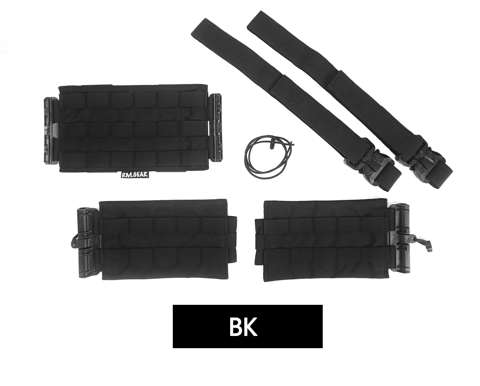 DMGear-Chaleco táctico negro, marco de placa S & S, Kit de conversión de liberación rápida, equipo de chaleco táctico - imagen 3