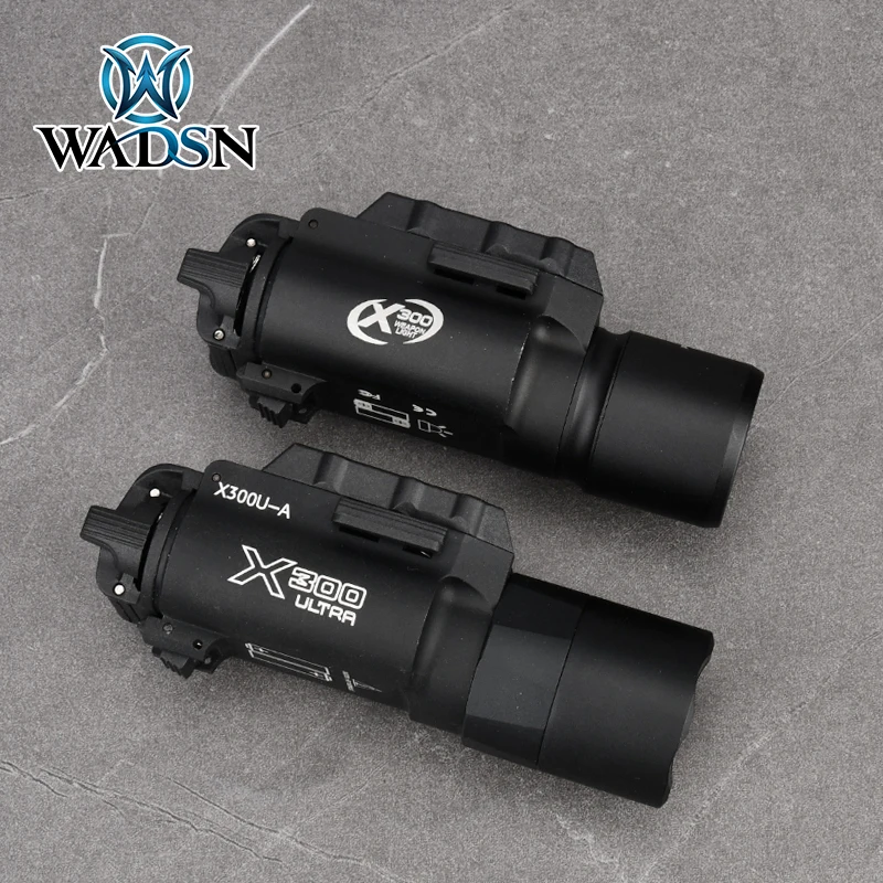 WADSN X300U Surefir X300 Ultra XH35 xu35 pistola colgante táctica, luz de explorador, Airsoft, arma, linterna, interruptor de doble función - imagen 5