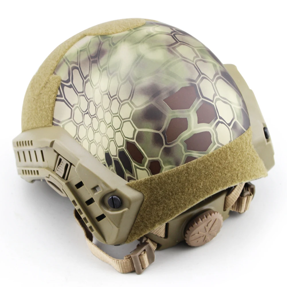 Casco táctico MH de combate rápido, equipo de protección para Paintball, Airsoft, para deportes de campo CS - imagen 4